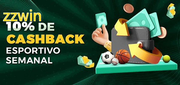 10% de bônus de cashback na zzwin